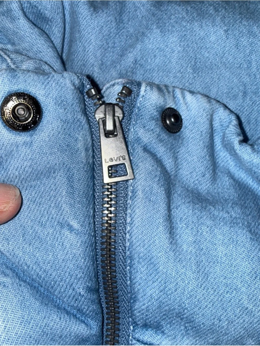 Levi's Light Blue Puffer Vest for Kids